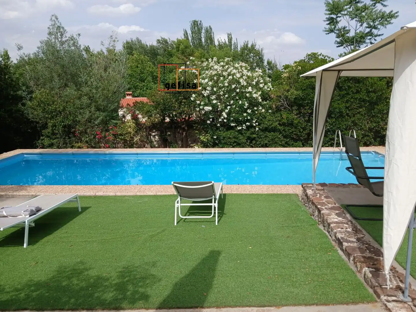 Piscina de Casa o chalet en venta en Santa Cruz de Mudela con Aire acondicionado, Calefacción y Terraza