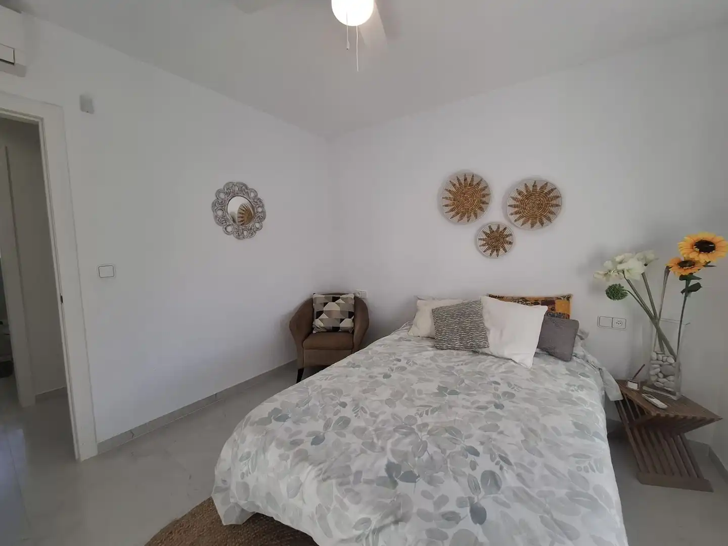 Bedroom of Houses for rent in Altea  with Air Conditioner, Heating and Private garden
