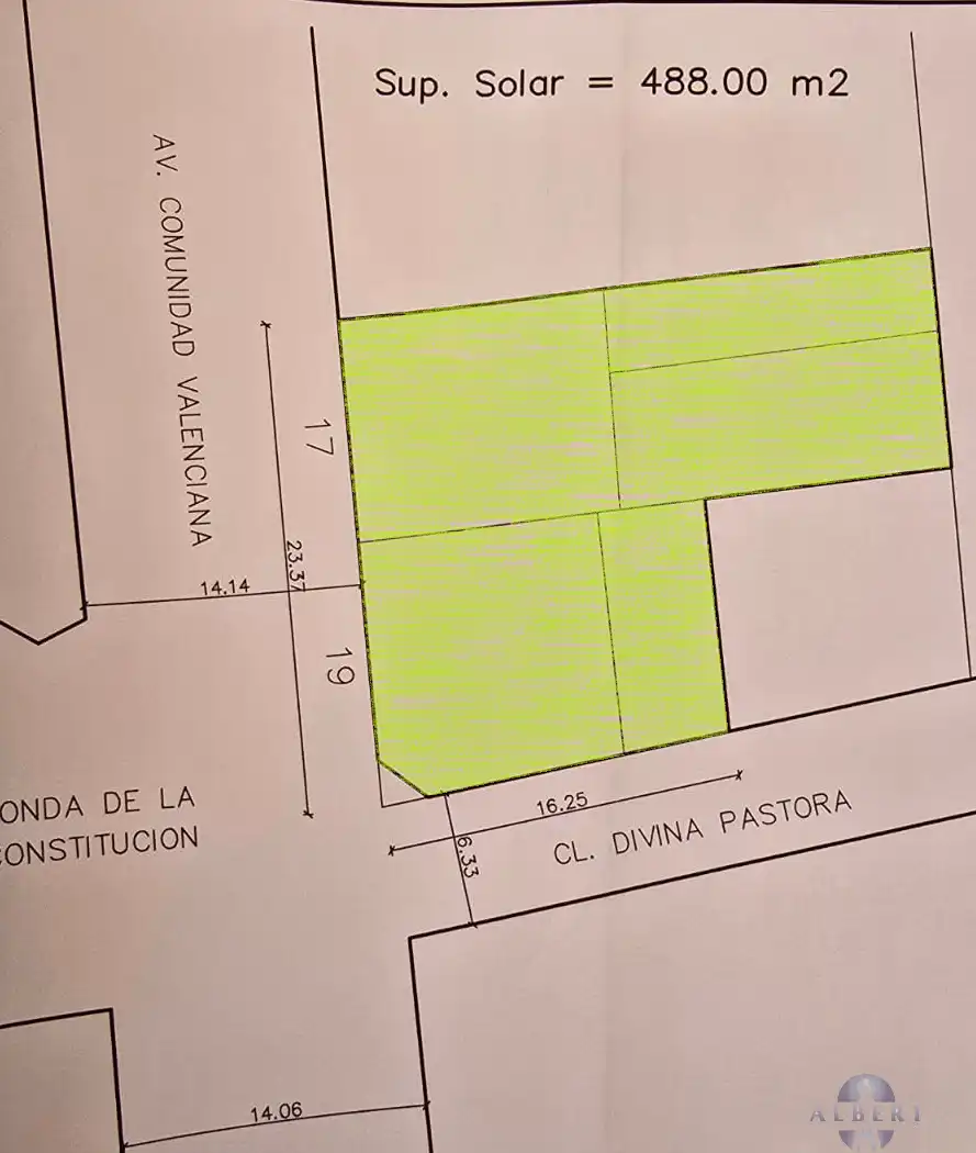 Residential land for sale in Av Comun Valenciana 19, imagen 4