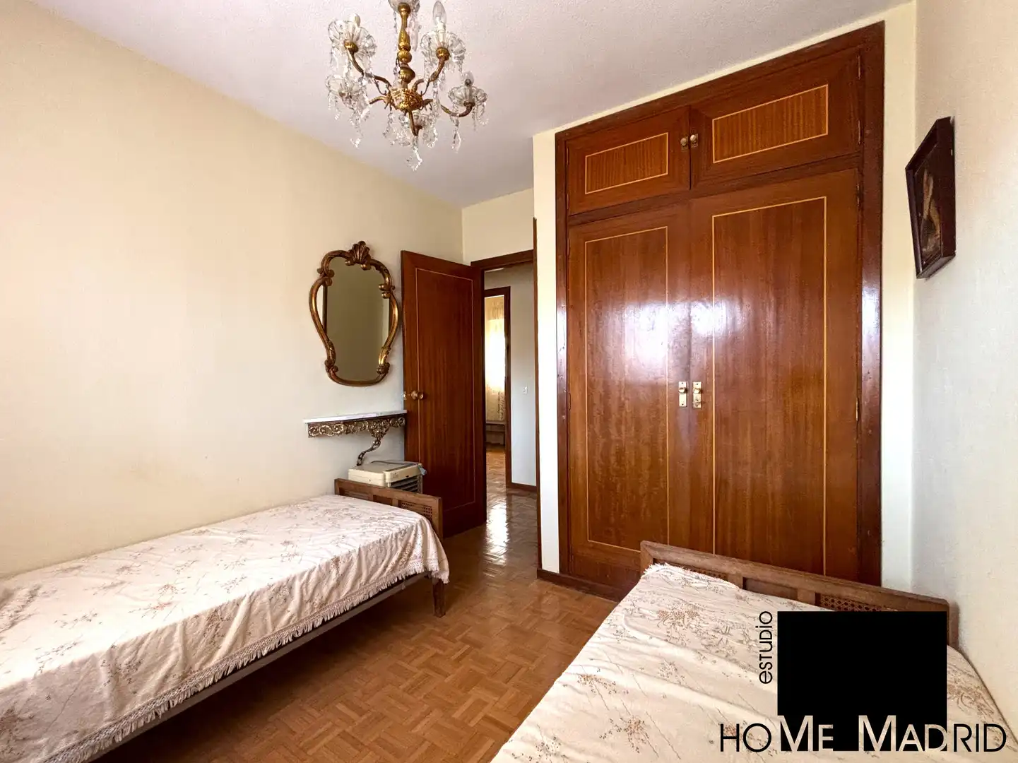 Bedroom of Flat for sale in Collado Villalba  with Heating, Parquet flooring and Terrace