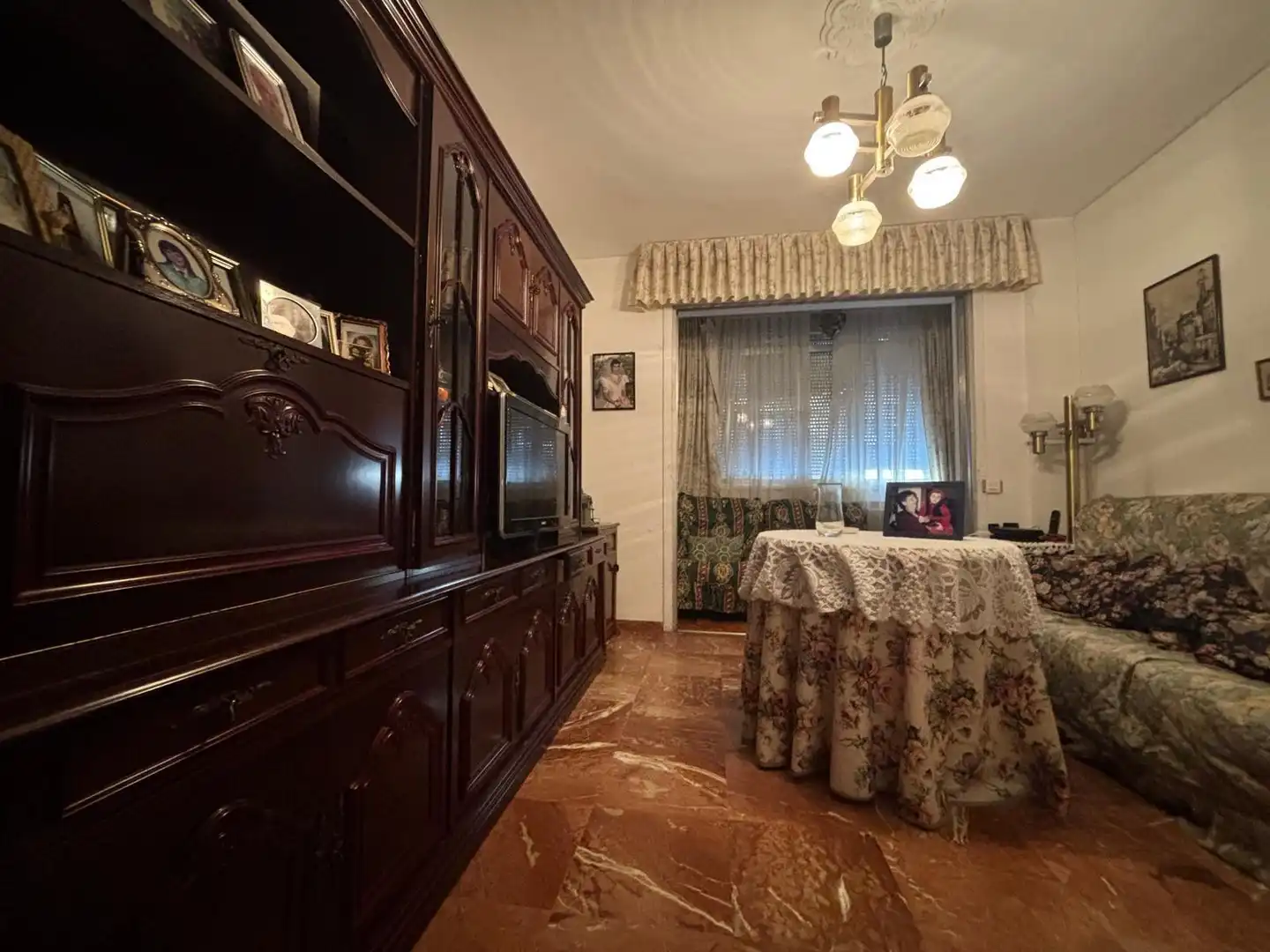 Living room of Flat for sale in Sevilla  with Air Conditioner, Heating and Terrace