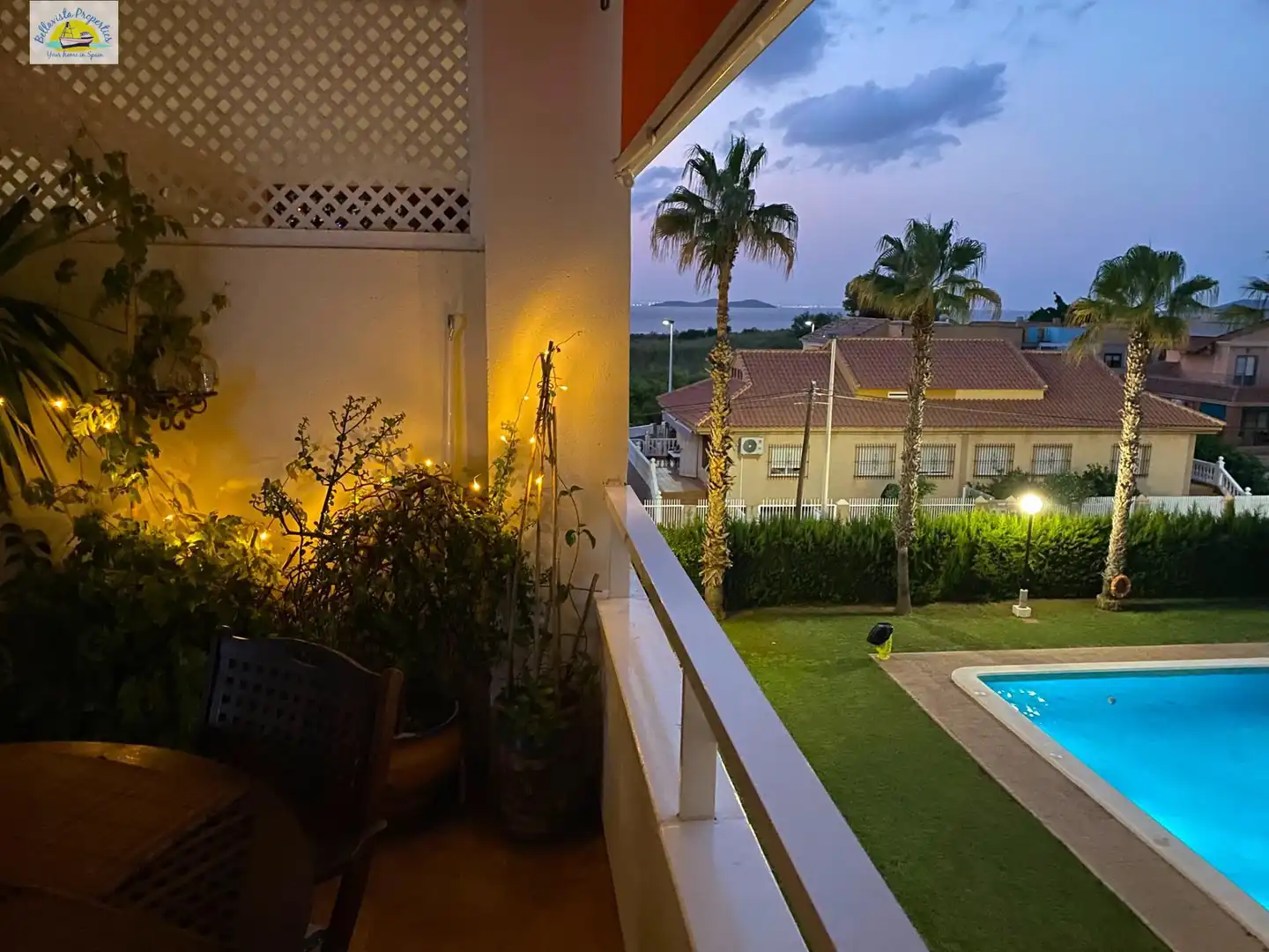 Terrassa de Apartament en venda en Cartagena amb Moblat, Balcó i Alarma