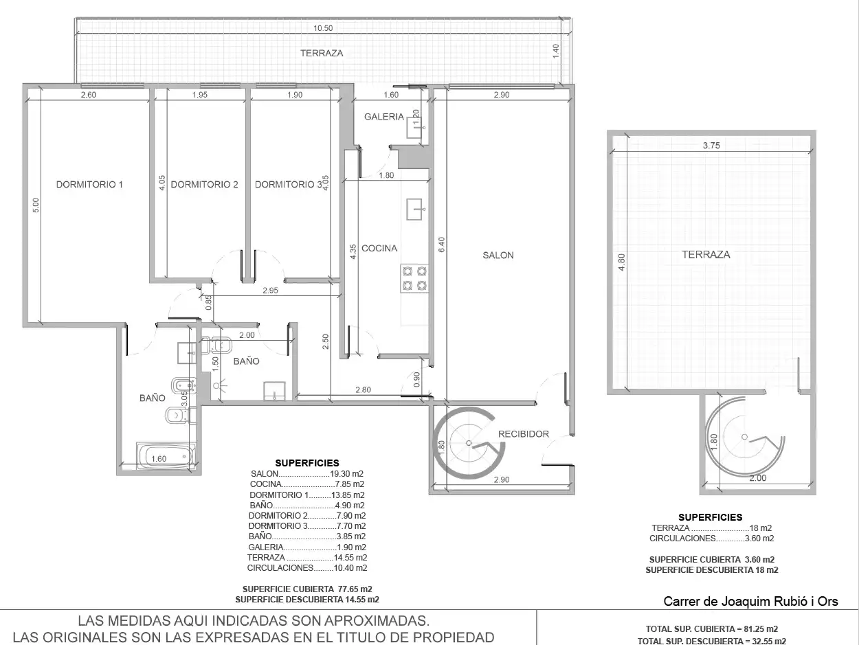 Penthouse mit Terrasse zum Verkauf in Carrer de Joaquim Rubió i Ors, imagen 31