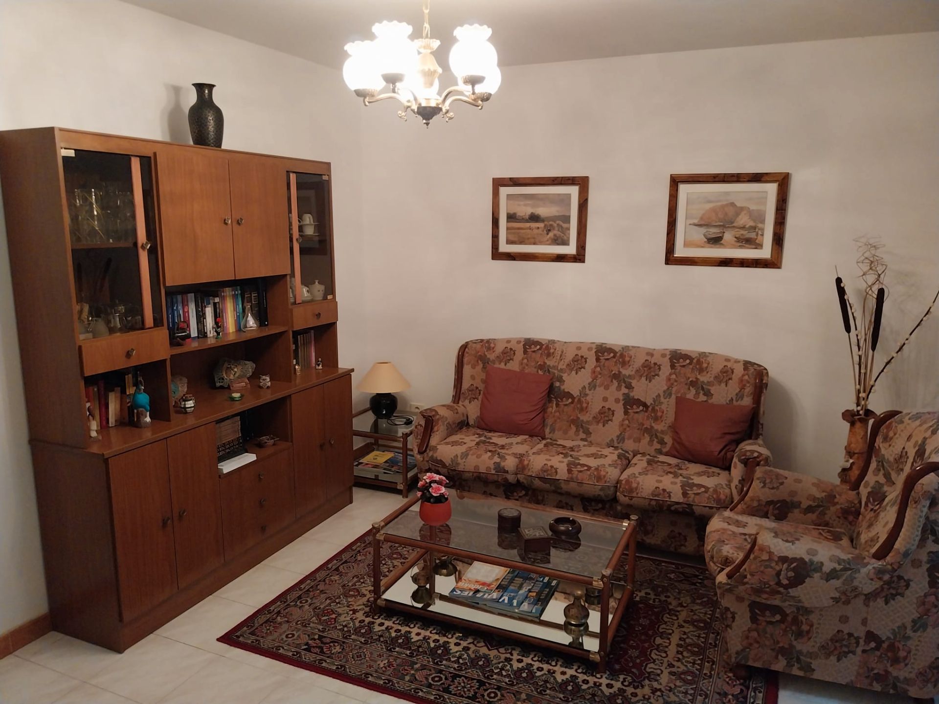 Living room of Flat for sale in Vegadeo  with Heating, Parquet flooring and Storage room