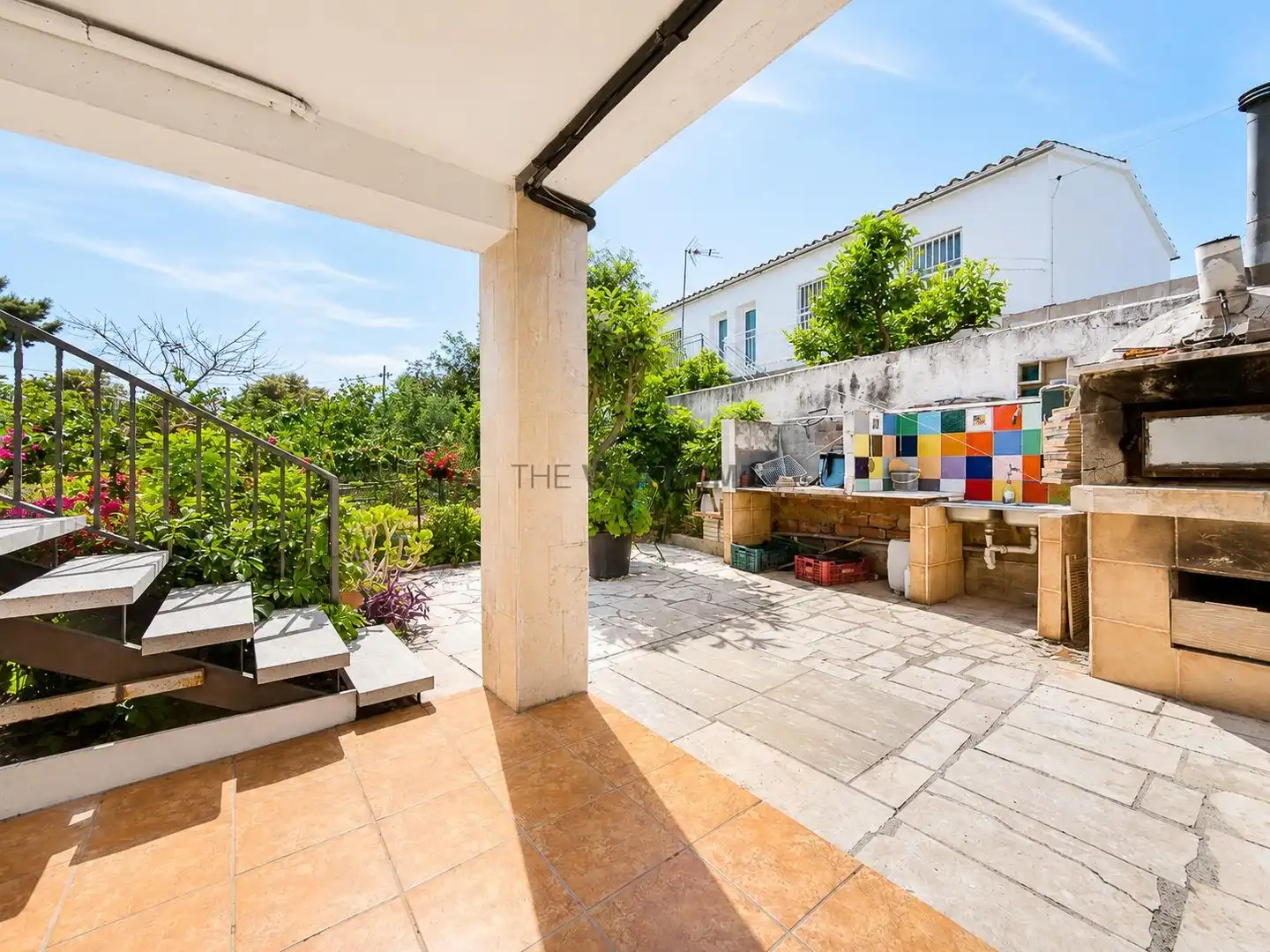 Terrassa de Finca rústica en venda en Vilanova i la Geltrú amb Aire condicionat