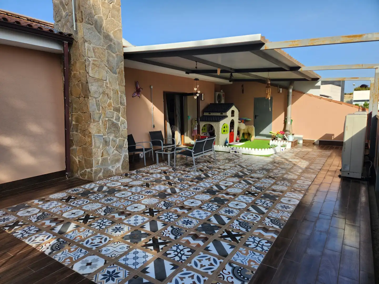 Terrassa de Casa o xalet en venda en Molina de Segura amb Aire condicionat, Calefacció i Jardí privat