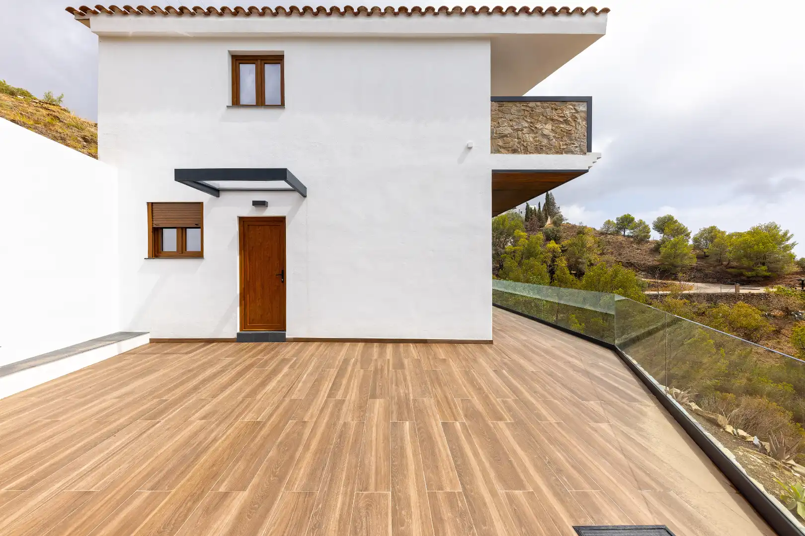 Terraza de Finca rústica en venta en Málaga con Aire acondicionado, Calefacción y Terraza