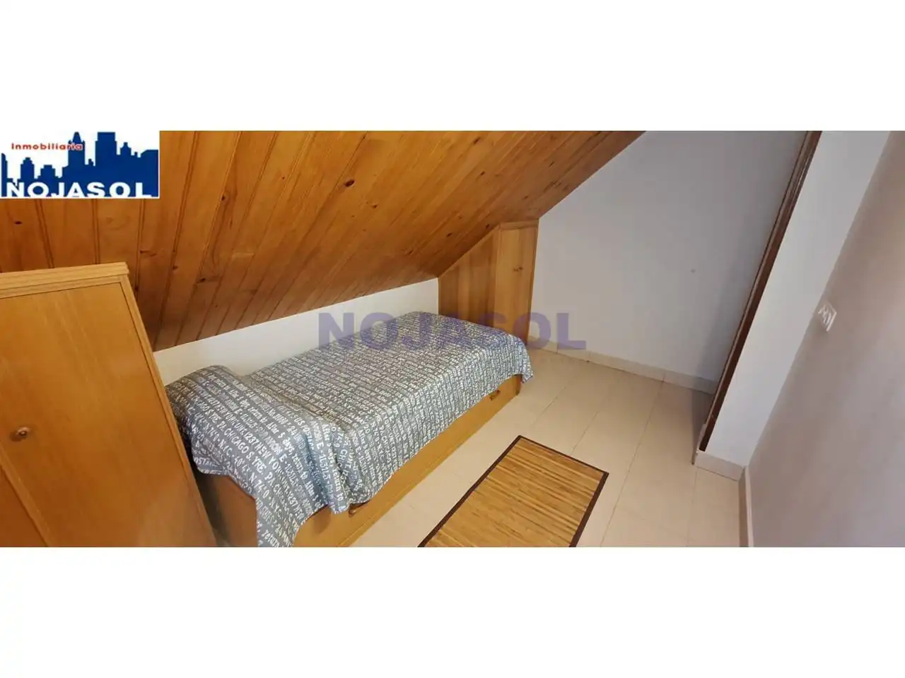 Schlafzimmer von Maisonette zur Miete in Noja mit Heizung, Terrasse und Möbliert