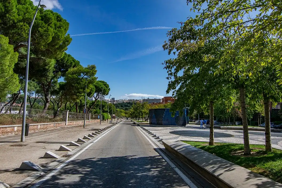 Exterior view of Flat for rent in Madrid  with Air Conditioner, Heating and Parquet flooring