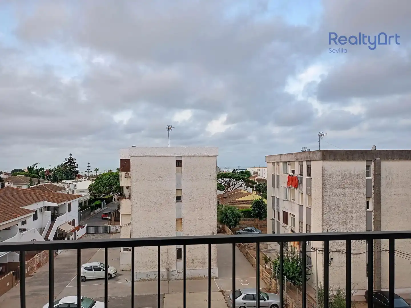 Exterior view of Flat for sale in Mazagón  with Air Conditioner, Furnished and Balcony
