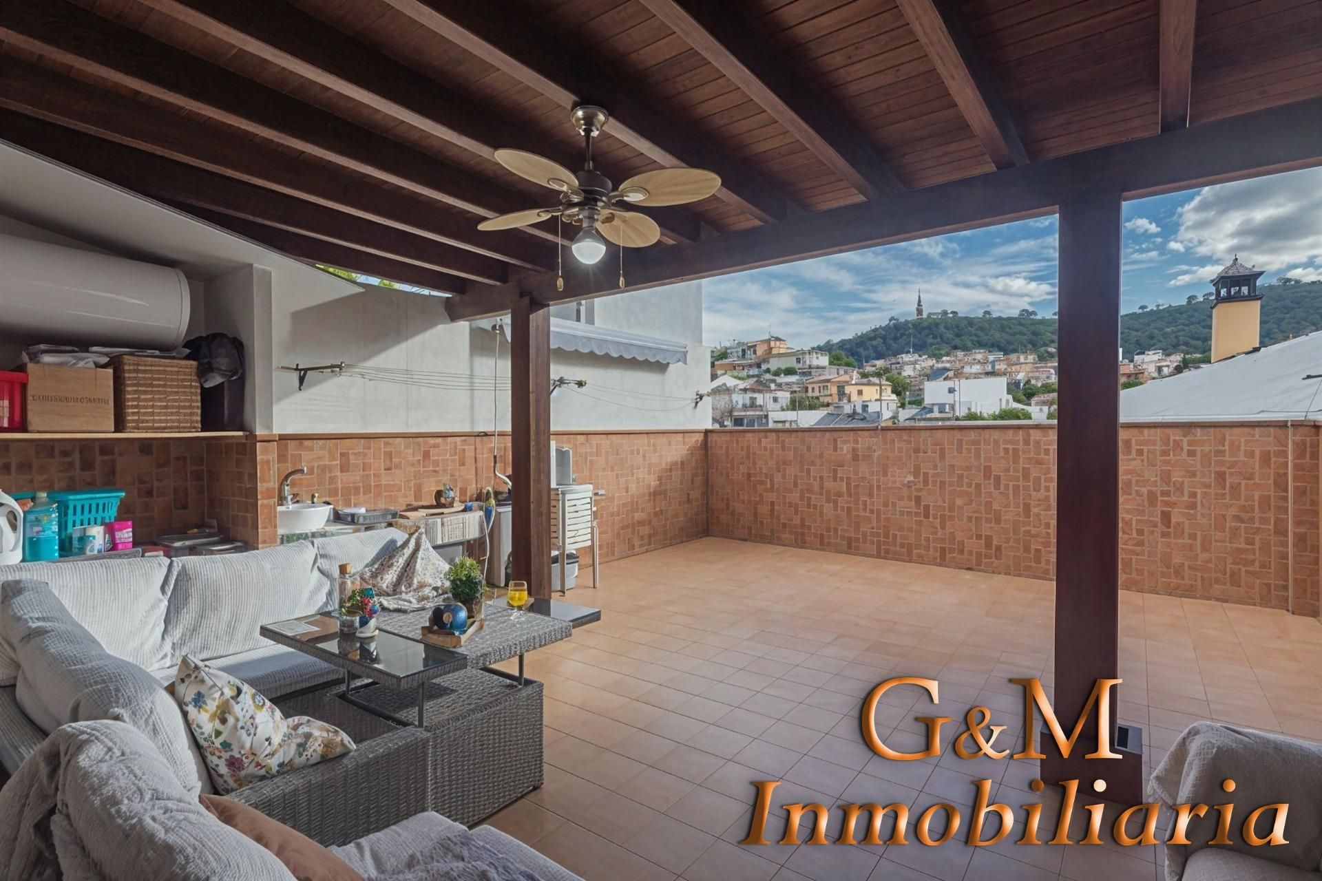 Terrassa de Casa adosada en venda en Málaga Capital amb Aire condicionat, Terrassa i Traster