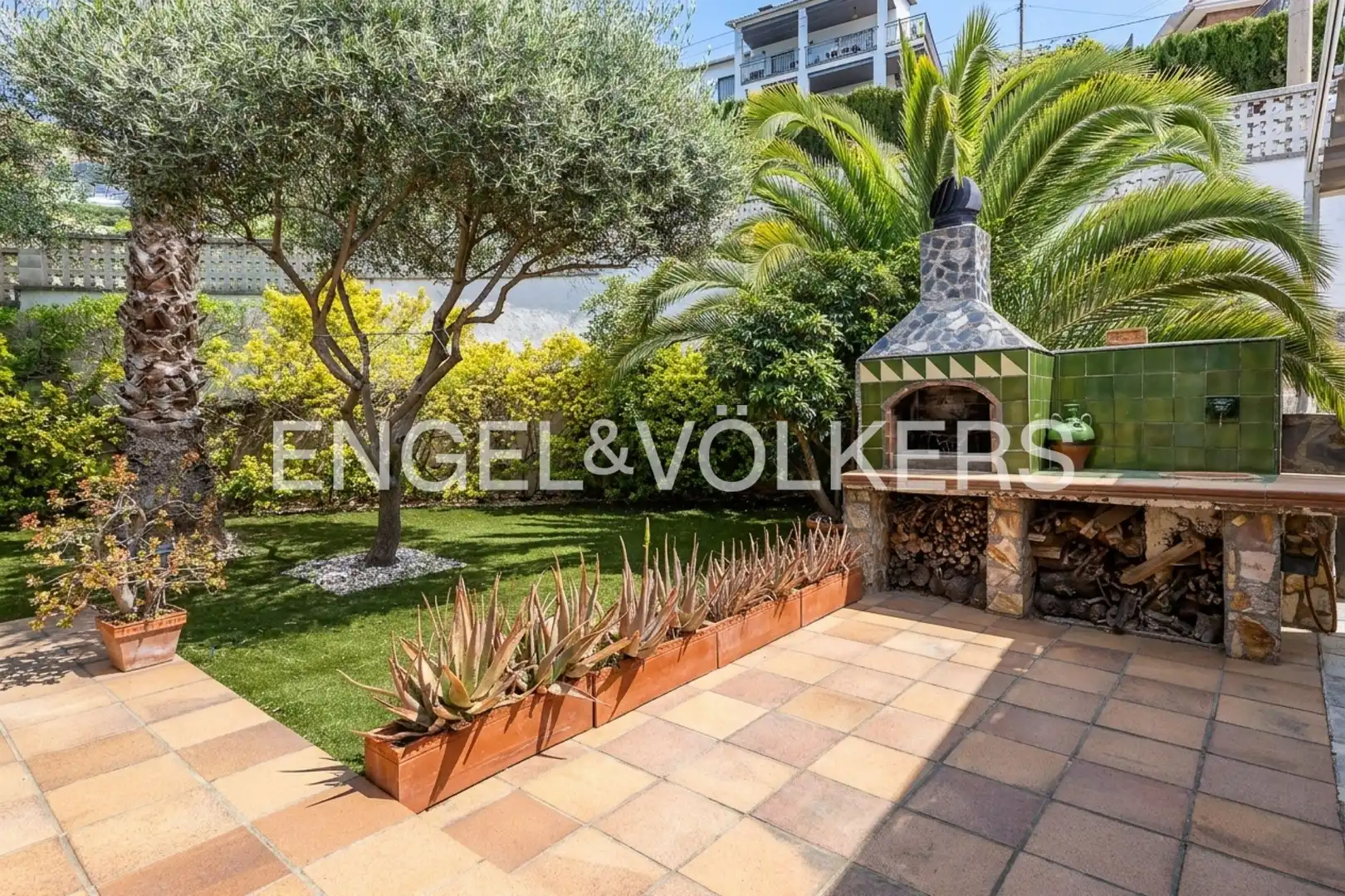 Terrace of Houses for sale in Sant Cebrià de Vallalta  with Heating, Private garden and Balcony