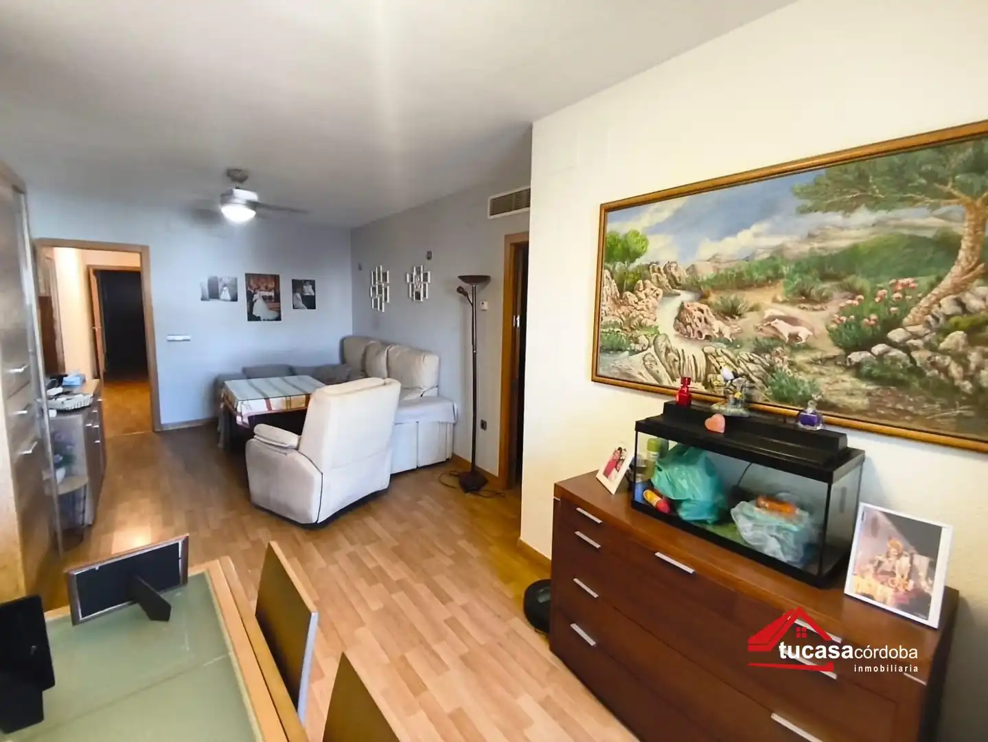Sala de estar de Piso en venta en Córdoba con Aire acondicionado y Terraza