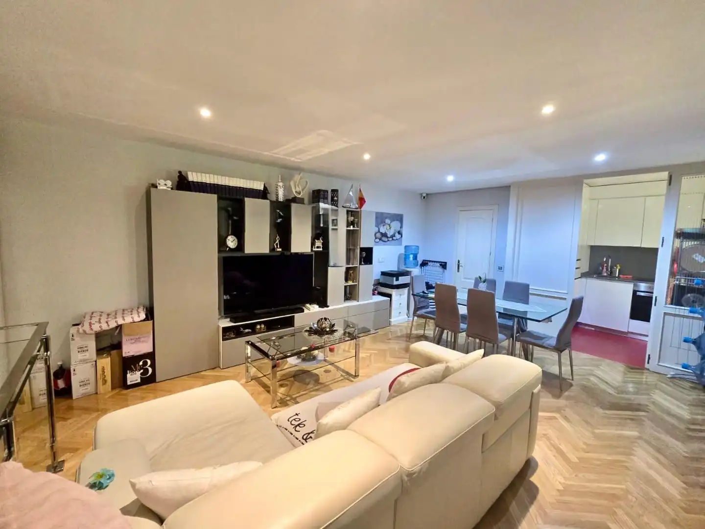 Sala de estar de Piso en venta en Madrid con Aire acondicionado, Calefacción y Amueblado