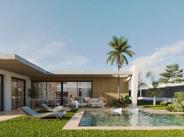 Chalet con piscina en venta en La Quinta