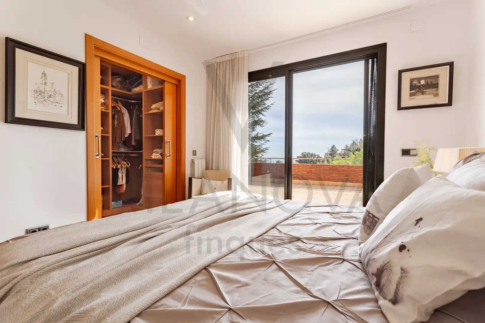 Dormitori de Casa adosada en venda en Castellvell del Camp amb Aire condicionat, Calefacció i Jardí privat