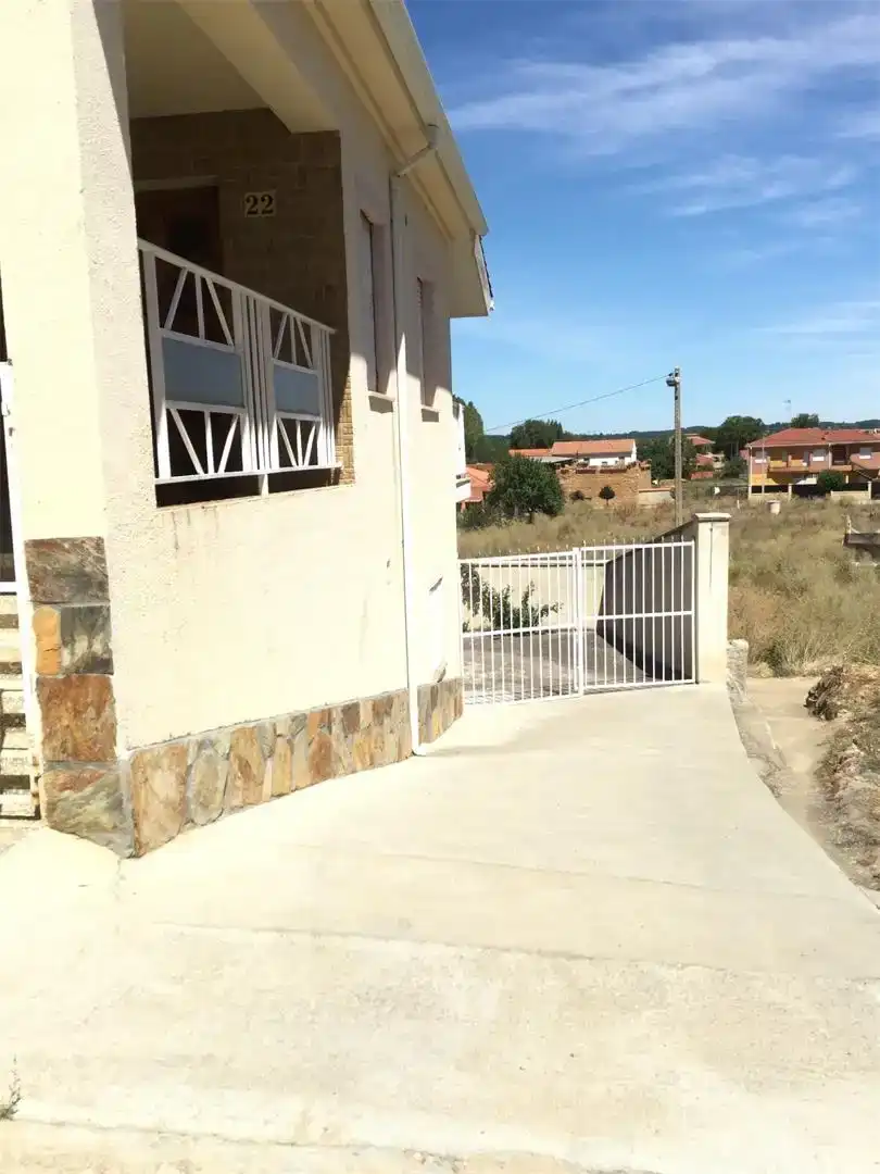Terraza de Casa o chalet en venta en Morales de Rey con Jardín privado, Trastero y Amueblado
