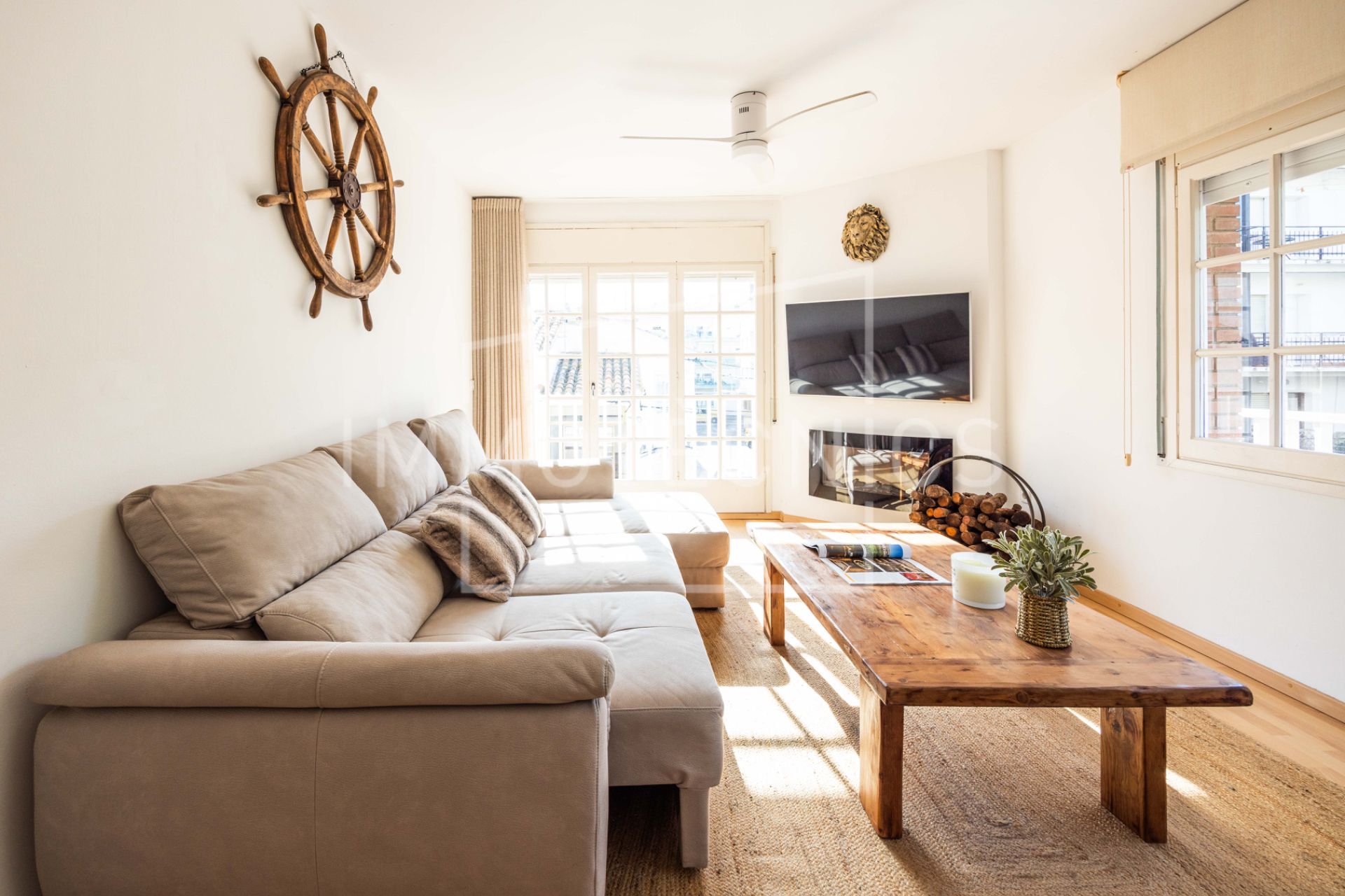 Sala d'estar de Pis en venda en Calafell amb Aire condicionat, Calefacció i Parquet