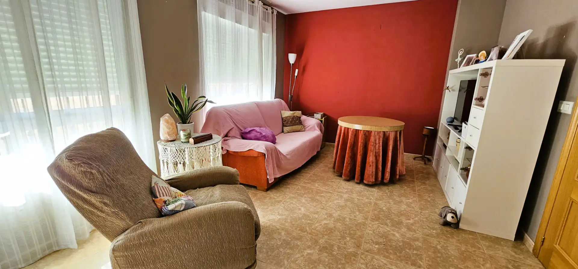 Sala d'estar de Pis en venda en Totana amb Aire condicionat, Terrassa i Moblat