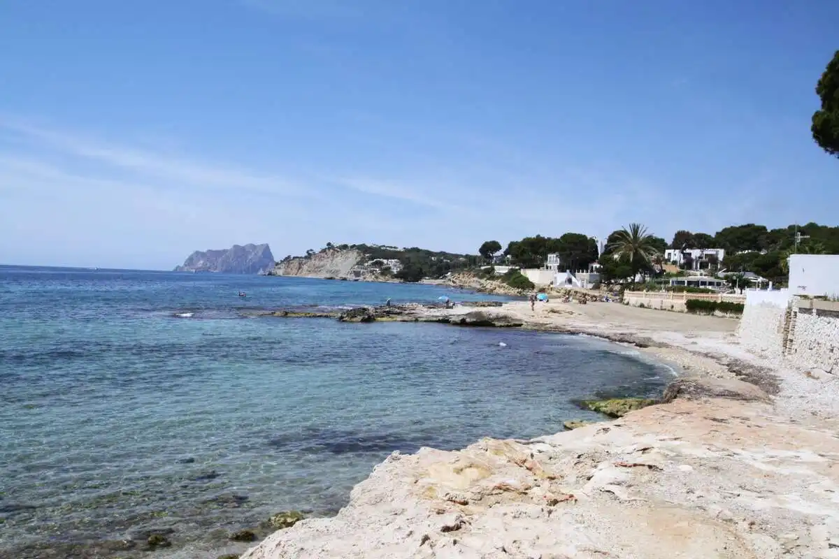 Vista exterior de Apartament en venda en Moraira amb Terrassa