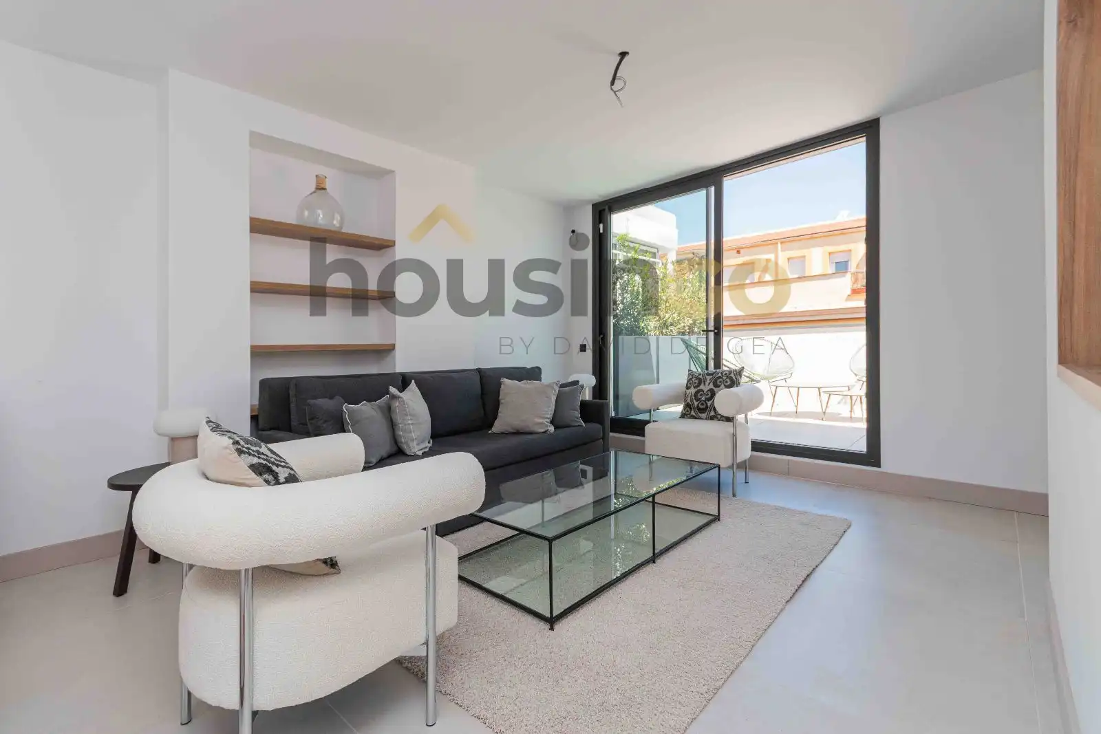 Sala de estar de Ático en venta en Madrid con Aire acondicionado, Calefacción y Parquet