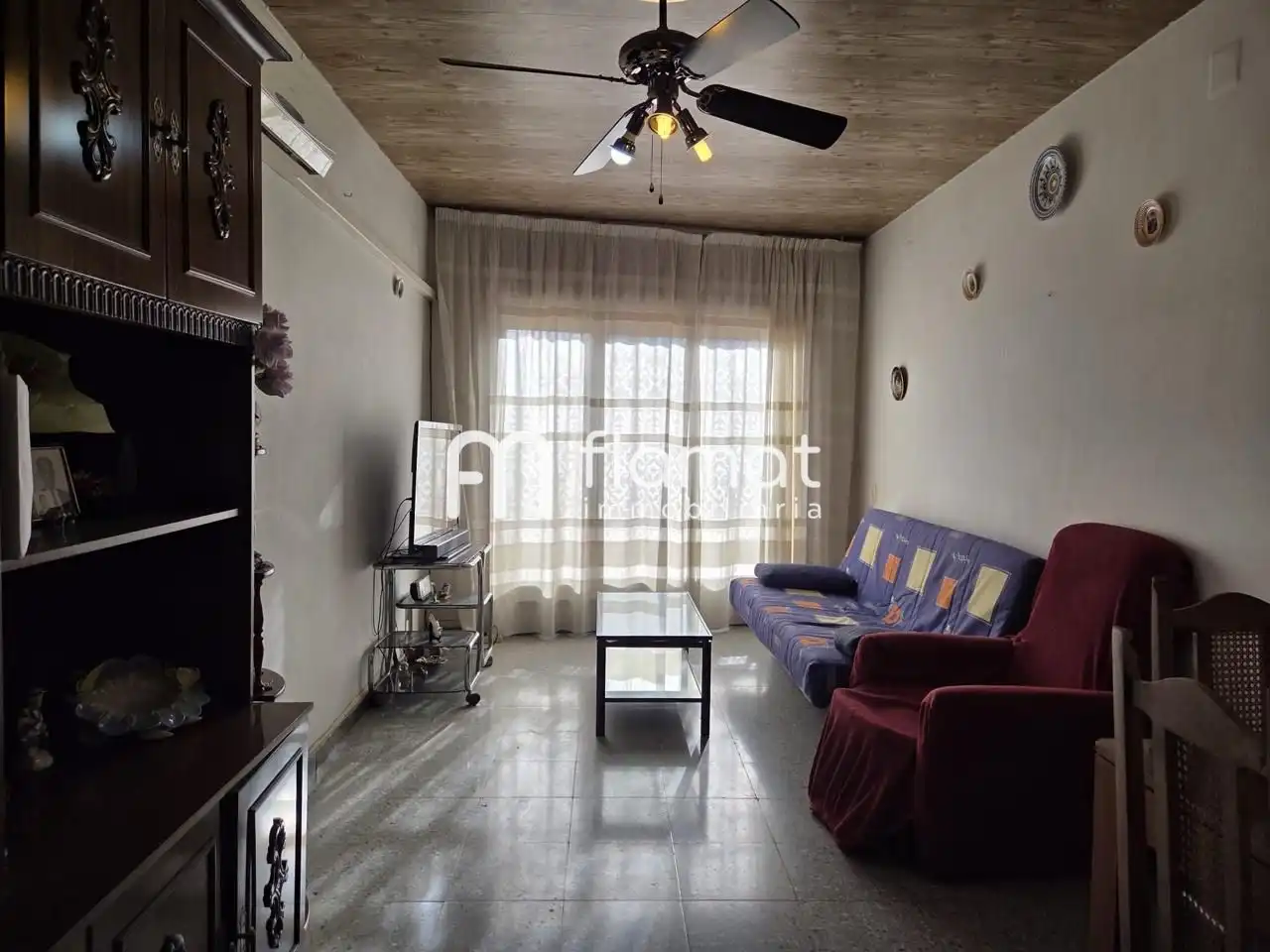 Sala de estar de Dúplex en venta en Badalona con Terraza