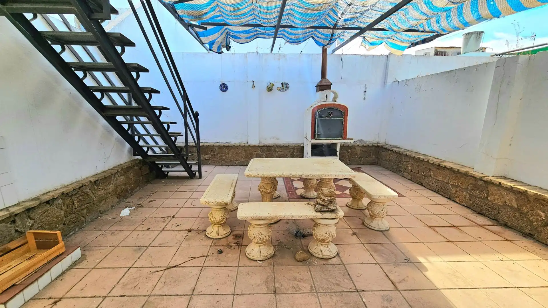 Terrassa de Casa o xalet en venda en Chipiona