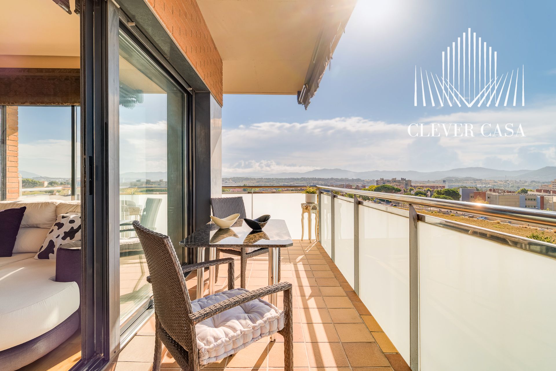 Terrace of Attic for sale in Parets del Vallès  with Heating, Parquet flooring and Terrace
