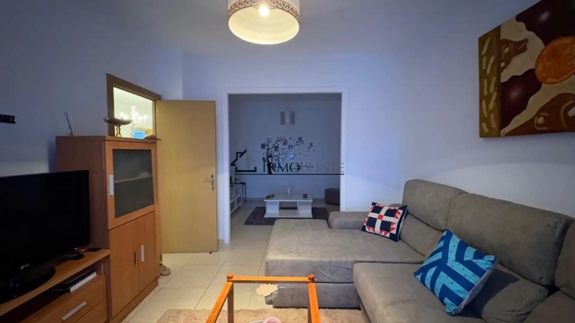 Sala de estar de Piso en venta en Vilagarcía de Arousa