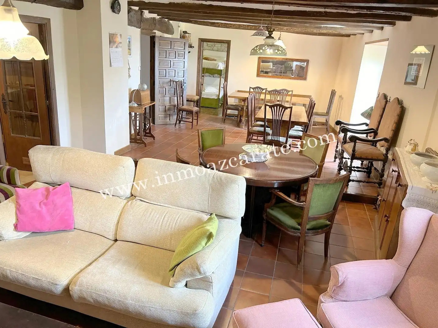 Sala de estar de Casa o chalet en venta en Valle de Yerri / Deierri con Terraza, Trastero y Amueblado