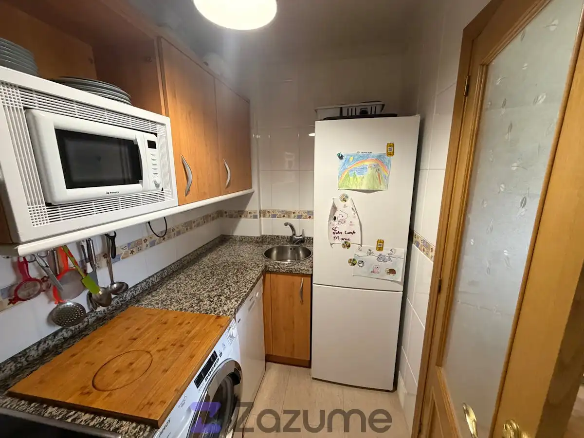 Kitchen of Flat for rent in Llanes  with Heating, Furnished and Oven
