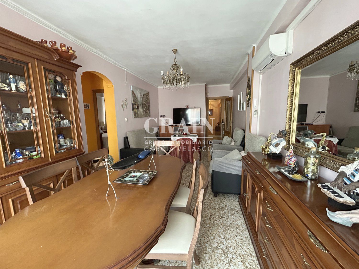 Dining room of Flat for sale in  Albacete Capital  with Balcony