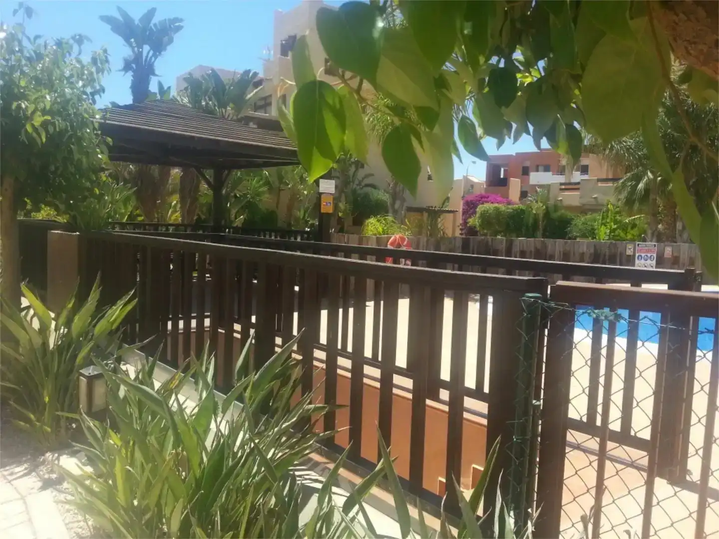 Terrasse von Wohnung zur Miete in Puerto Vera