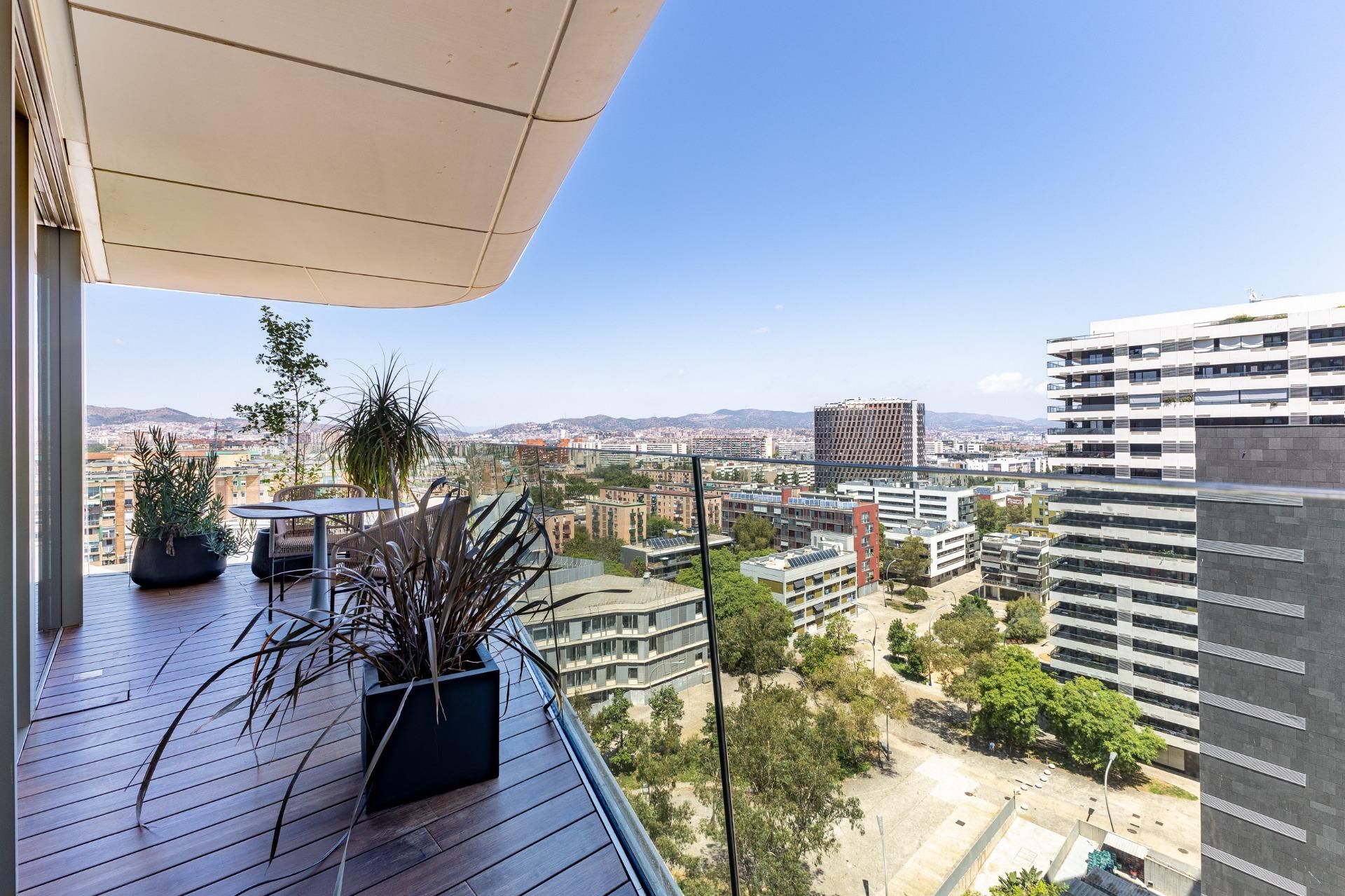 Terrace of Flat for sale in  Barcelona Capital  with Air Conditioner, Heating and Terrace