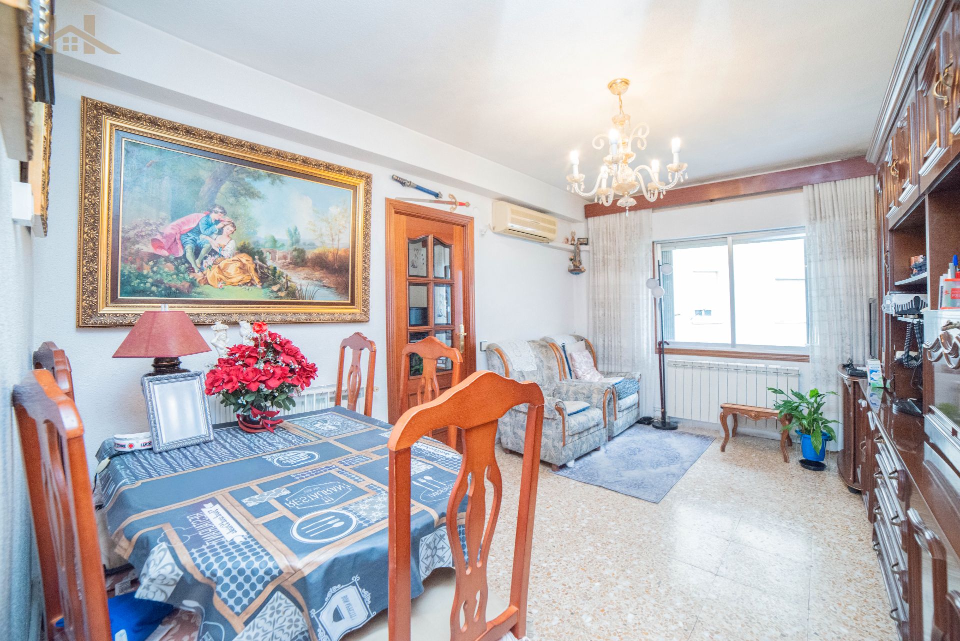 Dining room of Flat for sale in Móstoles  with Air Conditioner, Heating and Oven