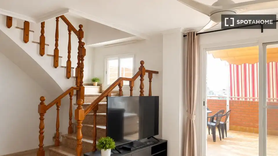 Apartamento para compartir en Valencia con Aire acondicionado, Calefacción y Terraza