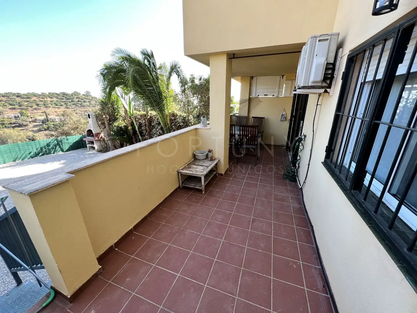 Terrace of Flat for rent in Rincón de la Victoria  with Air Conditioner, Private garden and Terrace