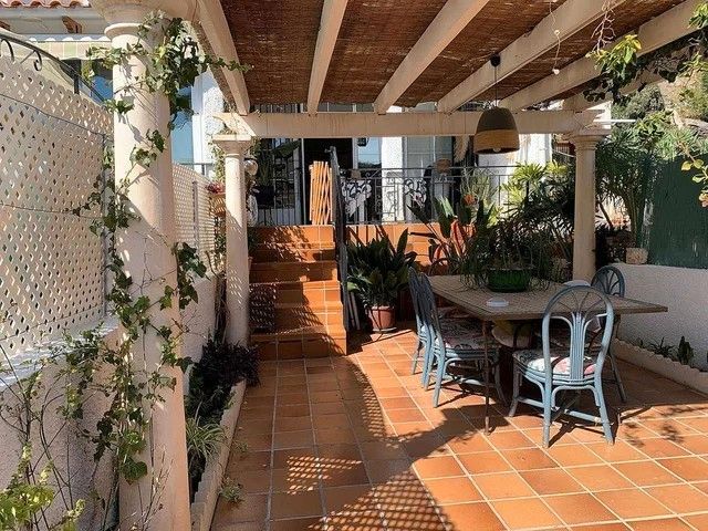 Terrace of Single-family semi-detached for sale in Santa Pola  with Air Conditioner, Terrace and Furnished