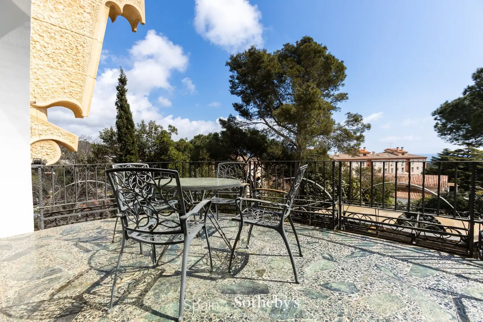 Terrassa de Finca rústica en venda en Sant Andreu de Llavaneres amb Calefacció, Jardí privat i Terrassa