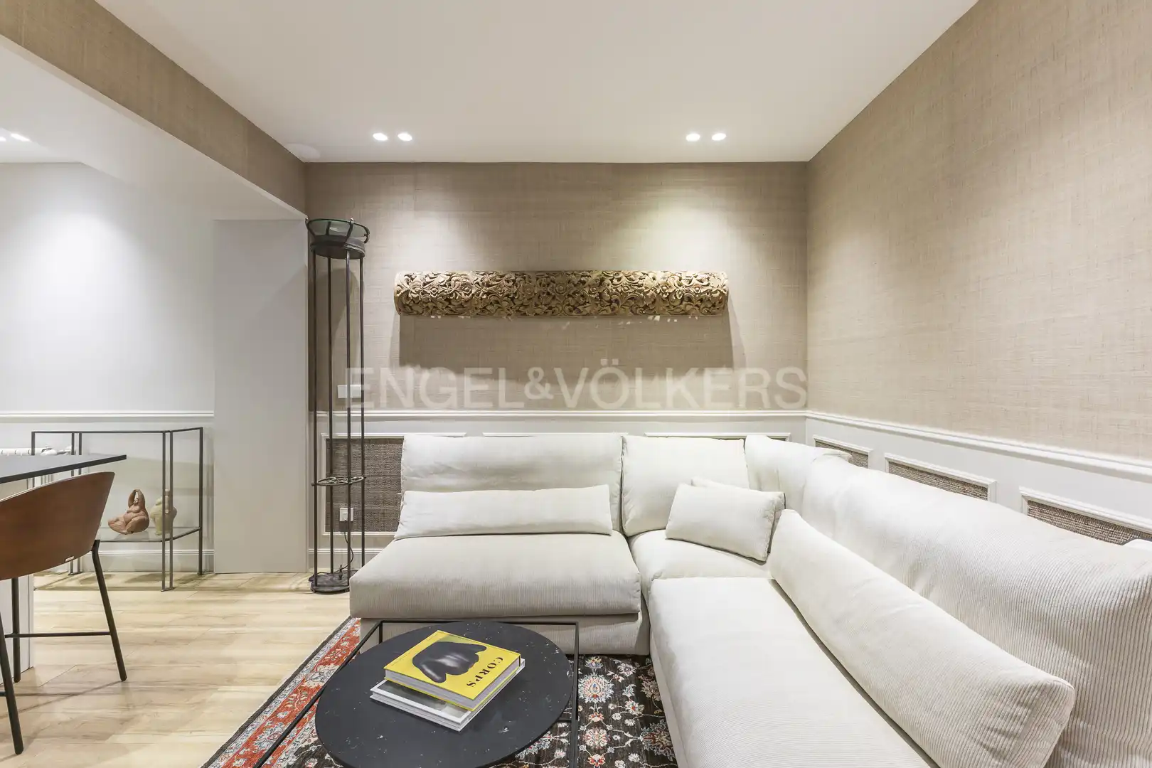 Living room of Flat for rent in Madrid  with Air Conditioner, Heating and Terrace