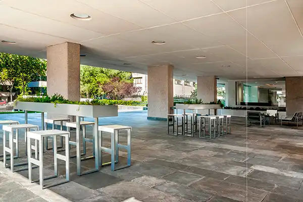 Terrace of Office for rent in Madrid  with Air Conditioner and Heating