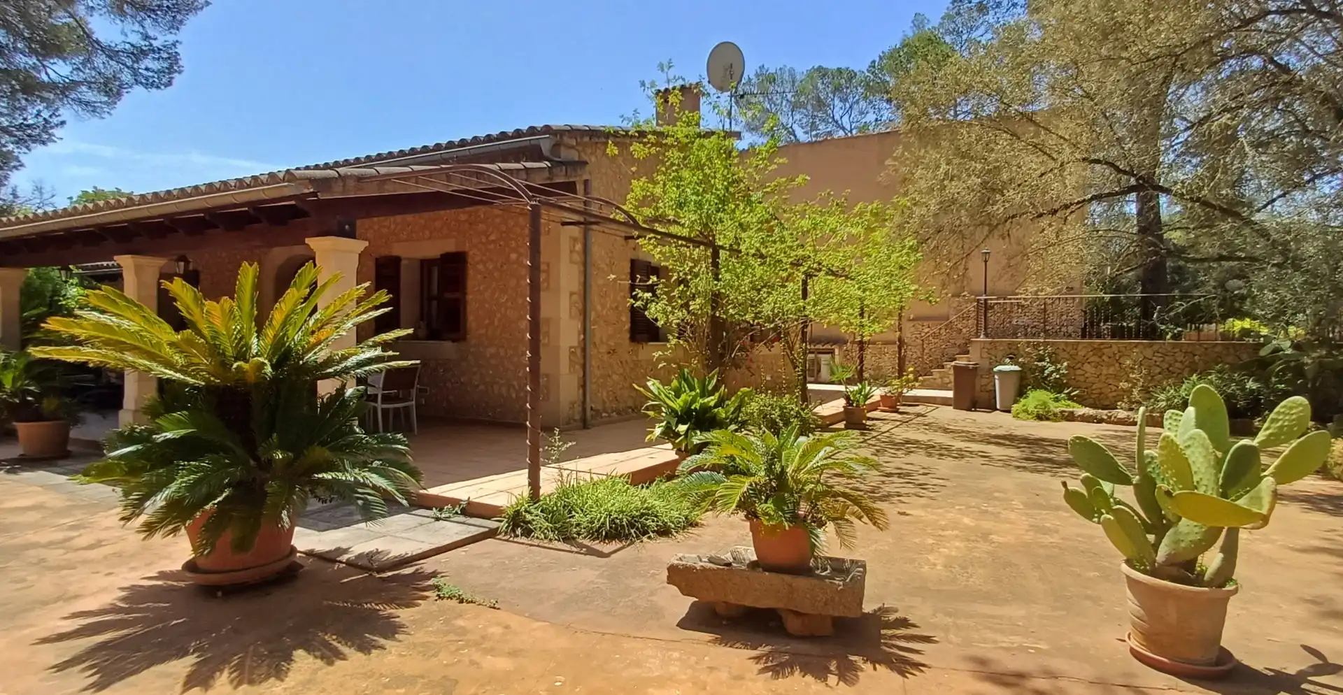 Jardín de Finca rústica de alquiler en Costitx con Aire acondicionado, Calefacción y Jardín privado