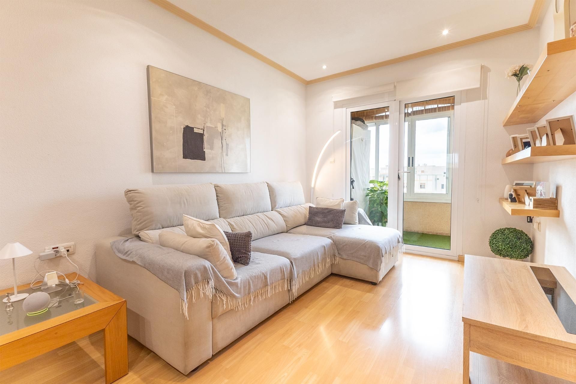 Living room of Attic for sale in Elche / Elx  with Air Conditioner, Heating and Terrace