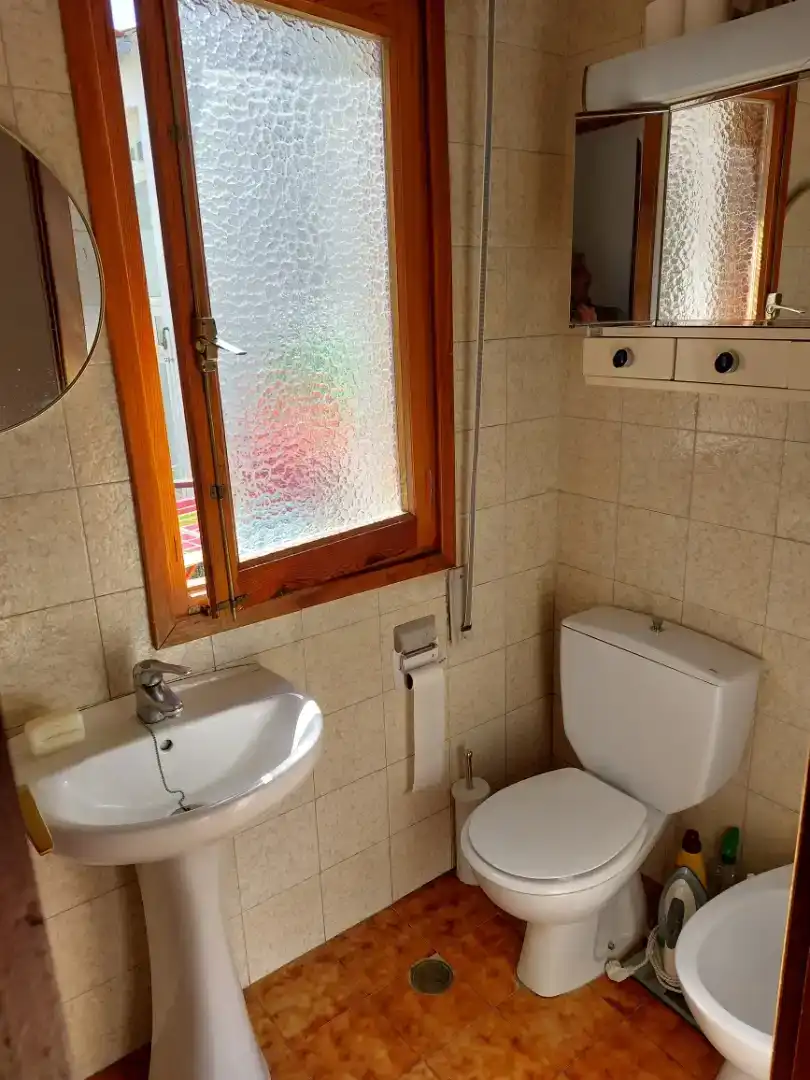 Baño de Ático en venta en Soria Capital  con Parquet, Horno y Balcón