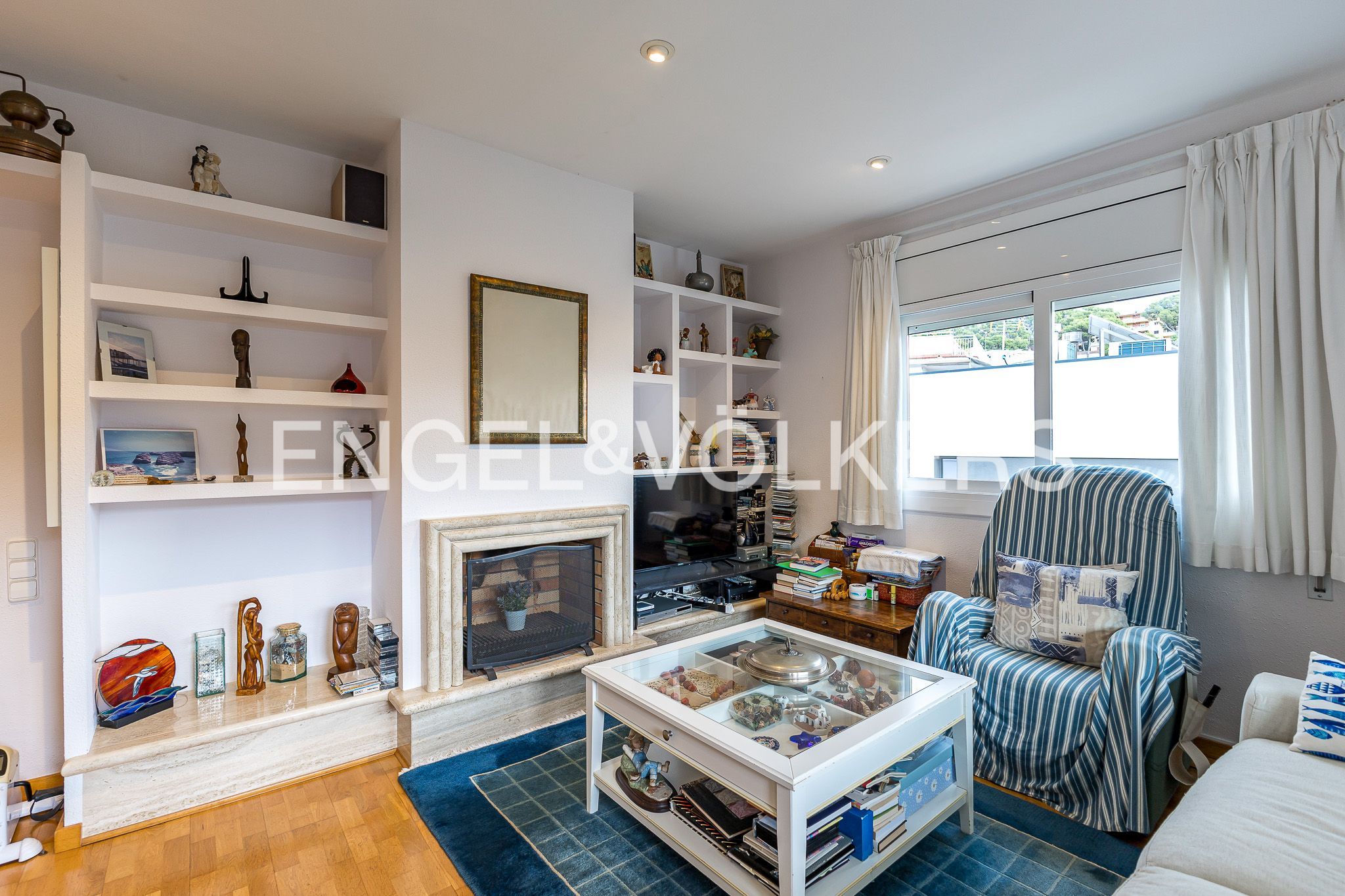 Living room of House or chalet for sale in Castelldefels  with Air Conditioner, Heating and Private garden