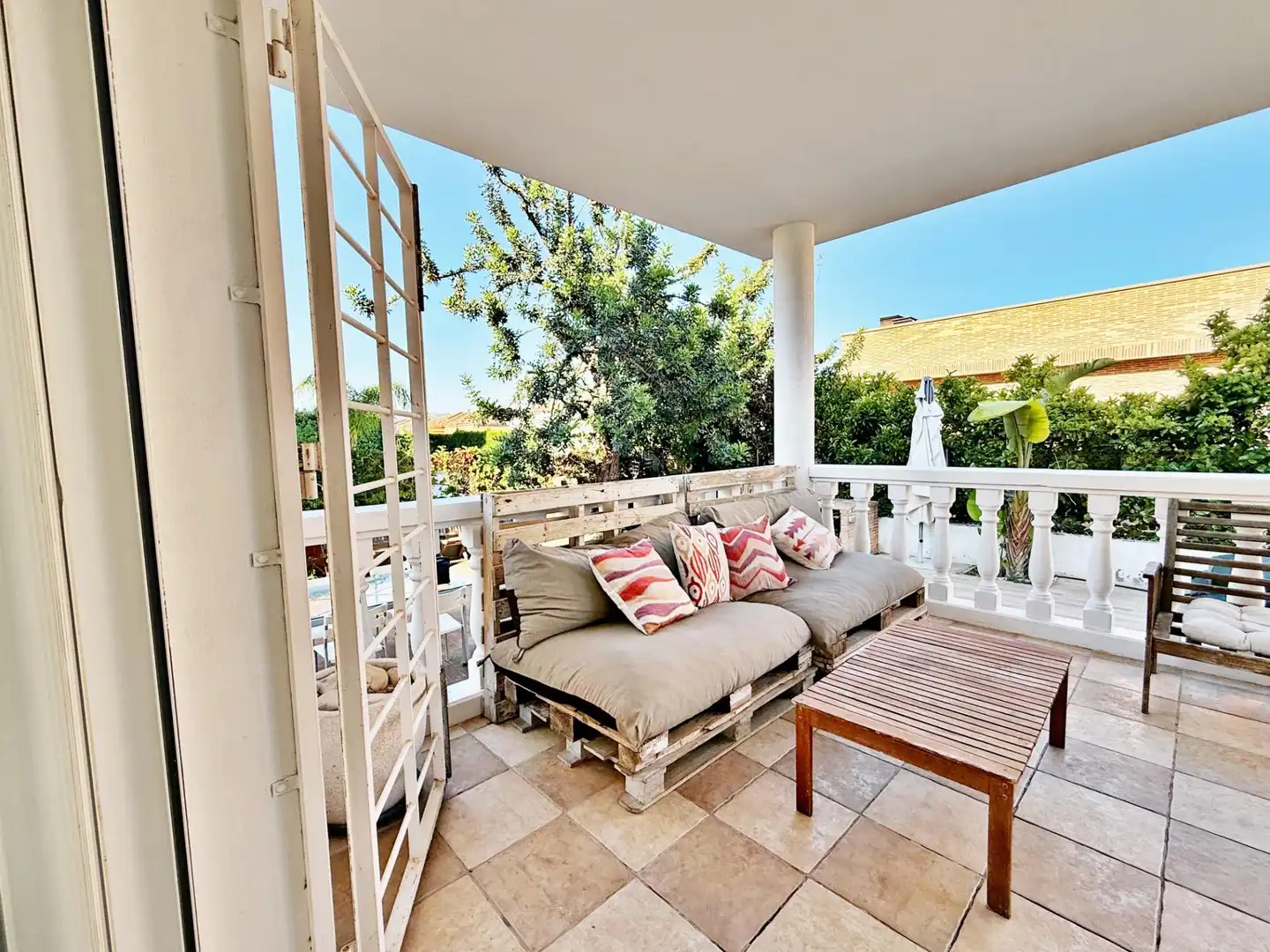 Terrassa de Casa o xalet en venda en Llíria amb Aire condicionat, Jardí privat i Terrassa