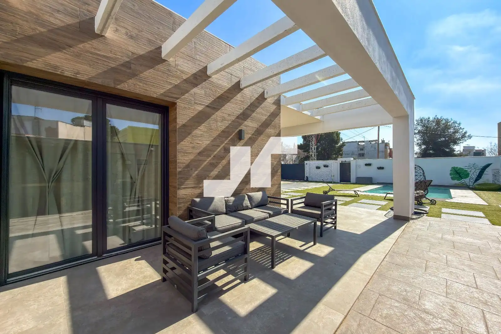 Terrasse von Haus oder Chalet zum Verkauf in Vila-real mit Klimaanlage, Heizung und Abstellraum