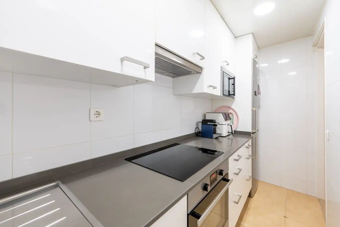 Küche von Wohnung zum Verkauf in Barcelona mit Klimaanlage, Heizung und Möbliert