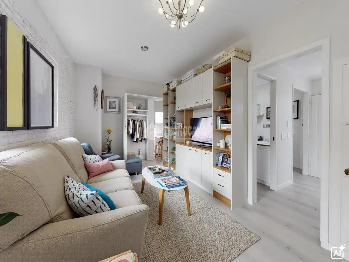 Sala de estar de Piso en venta en Getafe con Aire acondicionado y Terraza