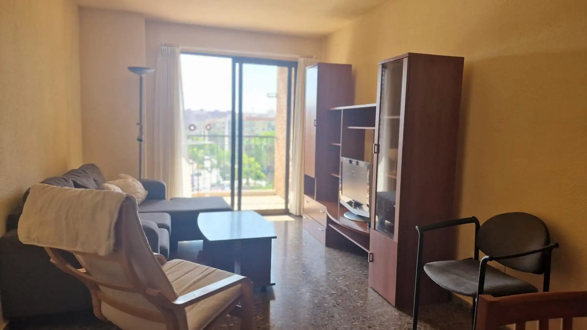 Living room of Flat for rent in Sax  with Furnished and Balcony